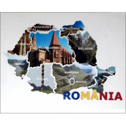 Magnet flexibil frigider regiuni Romania